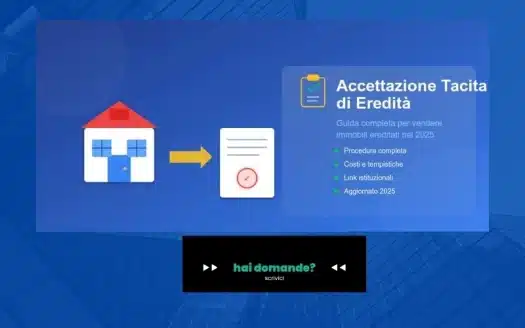 Accettazione Tacita di Eredità in vendita a Salento — foto 1